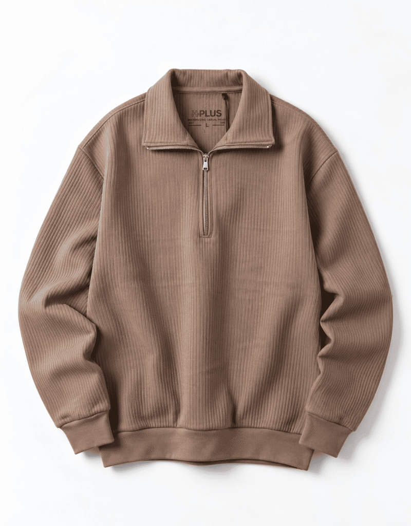 بلوز نیم‌زیپ ژاکارد 1116581z